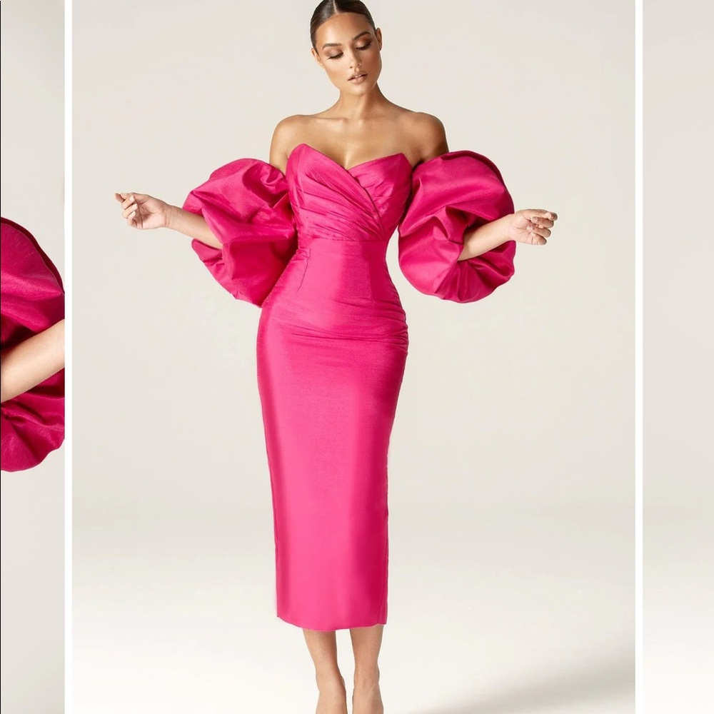 Puff sleeve Dress